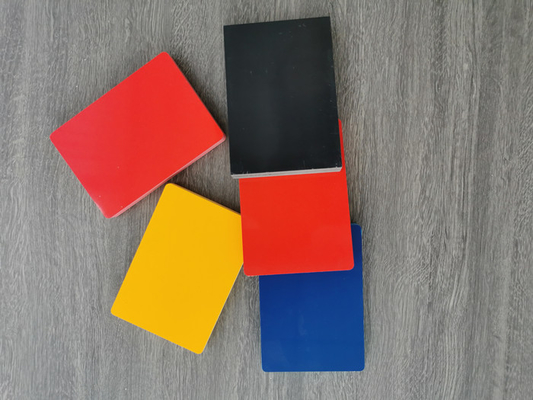 단단한 표면과 ISO9001 방수 3 밀리미터 색깔 PVC 발포 보드