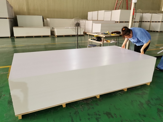 회의실 디비더를 위한 반대 노화 25 밀리미터 1530x3050mm 빛깔 PVC 트림보드