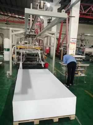 방수 PVC 셀루카 발포 보드 5 밀리미터 두께 0.9 비중 항발화성